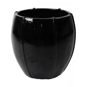 Dagaanbieding - Moda pot bloempot 55x55x55 cm zwart dagelijkse koopjes