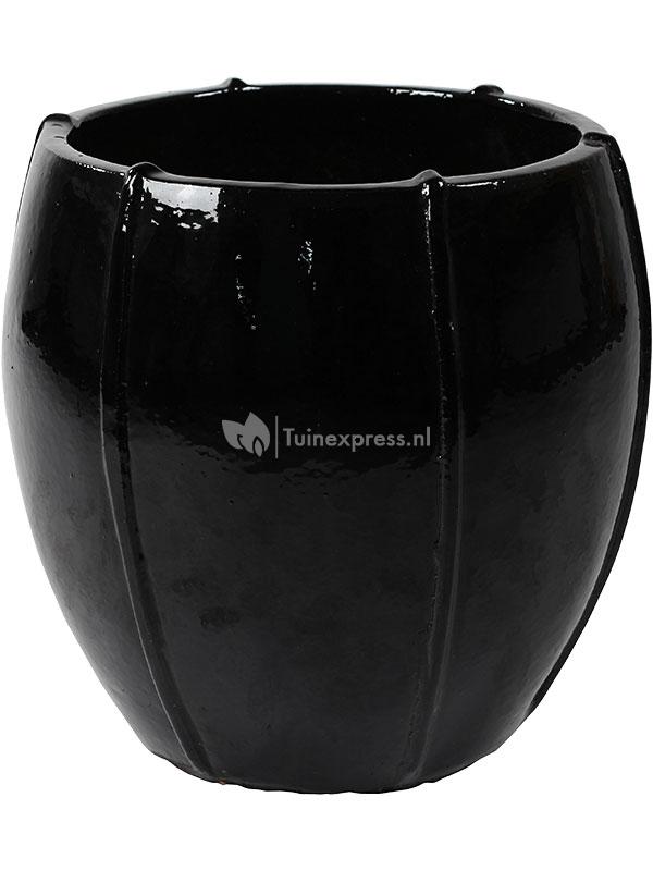 Steege Moda pot bloempot 55x55x55 cm zwart Tuinexpress.nl