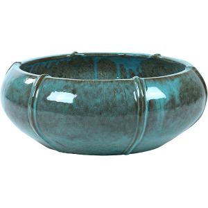 Moda bowl bloempot 76x76x29 cm blauw