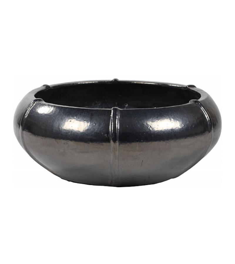 Moda bowl bloempot 76x76x29 cm grijs