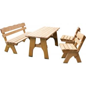 Freital 4-delig picknickset 150cm