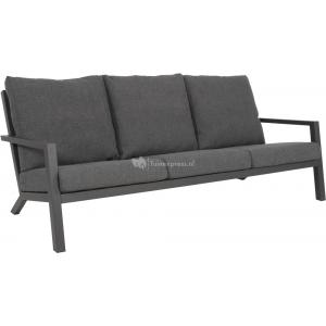 Down Town 3-persoons loungebank aluminium antraciet