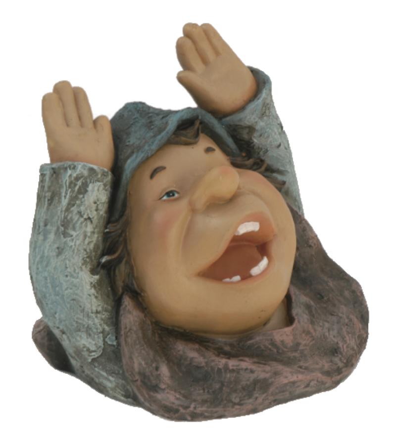 Kind gillend drijffiguur