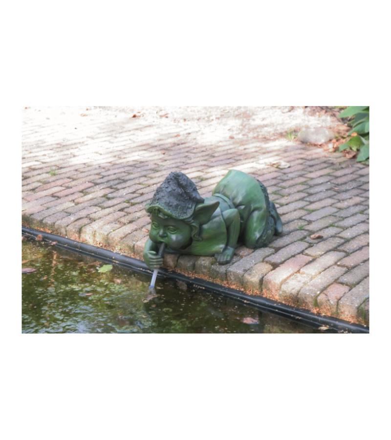 Aardmannetje liggend 1 spuitfiguur