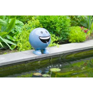 Be Happy blauw 29 cm spuitfiguur