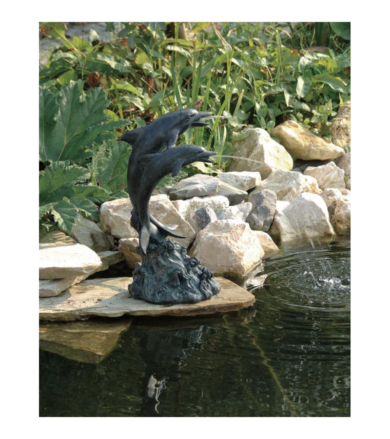 Dolfijnen (Twee) spuitfiguur