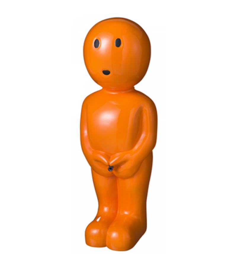 Spuitfiguur Boy 67 cm oranje