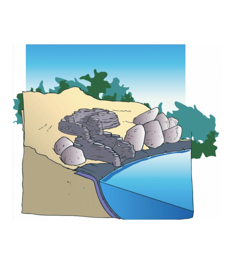 Missouri bocht links waterval