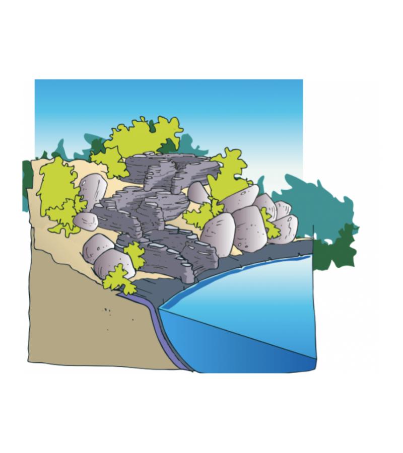 Missouri bocht links waterval