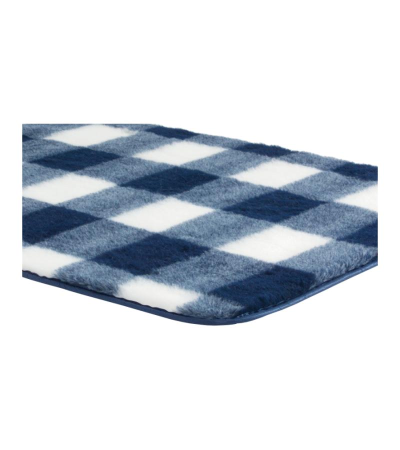 Vetbed met ruit design voor in benches