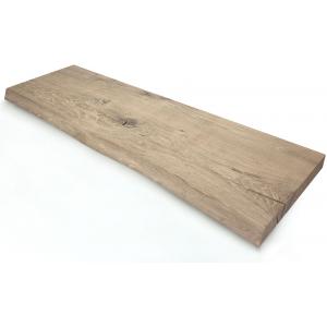 Wegenbouwproces Verbeteren Hond Wood Brothers Oud eiken plank massief boomstam 80 x 20 cm | Tuinexpress.nl